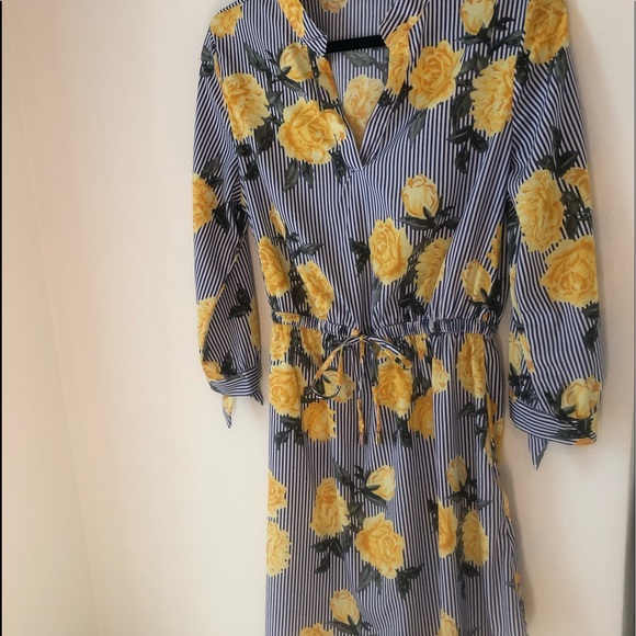 Blush Dresses & Skirts - Blush Women’s Yellow Roses Dress